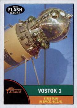 2010 Topps Heritage - News Flashbacks #NF9 Vostok 1 Front