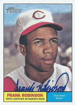 2010 Topps Heritage - Real One Autographs #ROAFR Frank Robinson Front