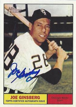2010 Topps Heritage - Real One Autographs #ROAJG Joe Ginsberg Front