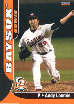 2013 Choice Bowie Baysox #13 Andy Loomis Front