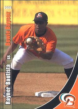 2006 Grandstand Bowie Baysox #NNO Rayner Bautista Front