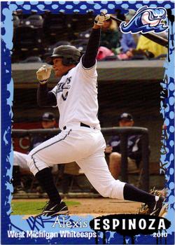 2010 Grandstand West Michigan Whitecaps #NNO Alexis Espinoza Front