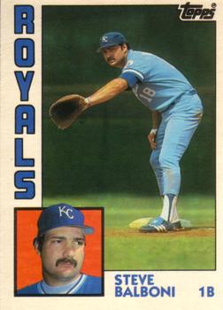 1984 Topps Traded #6T Steve Balboni Front