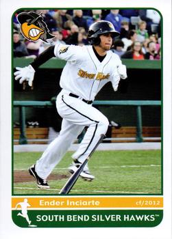 2012 Grandstand South Bend Silver Hawks #12 Keith Hessler Front