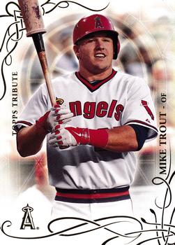 2015 Topps Tribute #1 Mike Trout Front