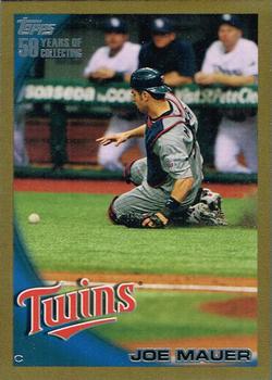 2010 Topps - Gold #150 Joe Mauer Front