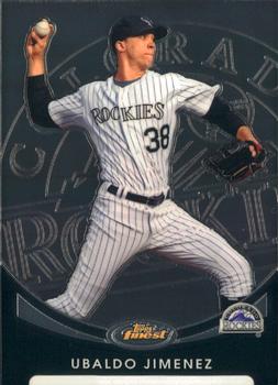 2010 Finest #96 Ubaldo Jimenez Front