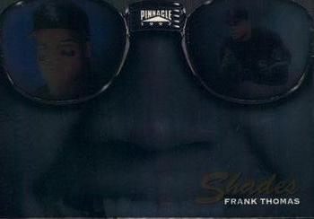 1997 Pinnacle - Shades #9 Frank Thomas Front