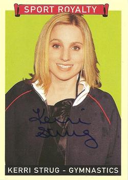 2008 Upper Deck Goudey - Sport Royalty Autographs #GSR-KS Kerri Strug Front