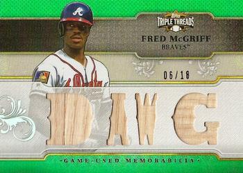 2014 Topps Triple Threads - Relics Emerald #TTR-FM1 Fred McGriff Front