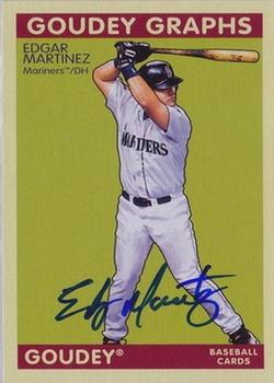 2009 Upper Deck Goudey - Goudey Graphs #GG-ED Edgar Martinez Front