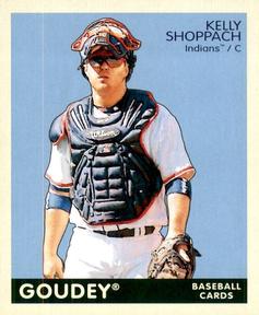 2009 Upper Deck Goudey - Mini Green Back #59 Kelly Shoppach Front