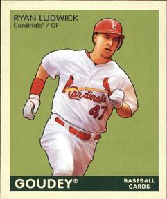 2009 Upper Deck Goudey - Mini Green Back #177 Ryan Ludwick Front