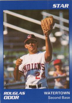 1989 Star Watertown Indians - Platinum #17 Rouglas Odor Front