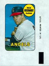 1969 Topps - Decals #NNO Rick Reichardt Front