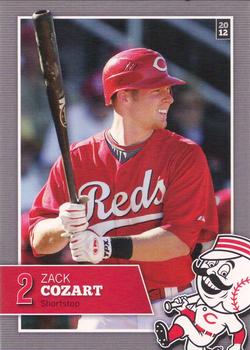 2012 Kahn's Cincinnati Reds #NNO Zack Cozart Front