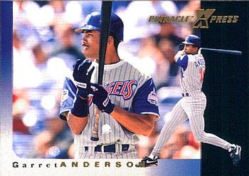 1997 Pinnacle X-Press #26 Garret Anderson Front