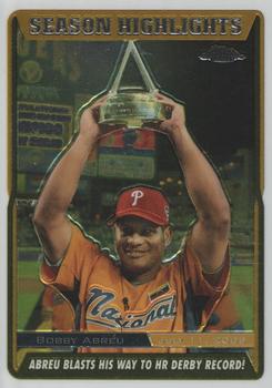 2005 Topps Chrome Updates & Highlights #UH218 Bobby Abreu Front