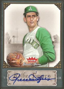 2006 Fleer Greats of the Game - Autographs #78 Rollie Fingers Front