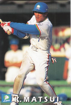 1998 Calbee #024 Kazuo Matsui Front