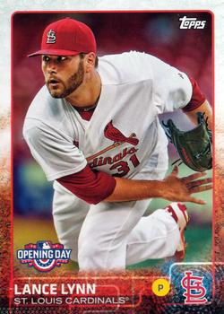 2015 Topps Opening Day #97 Lance Lynn Front