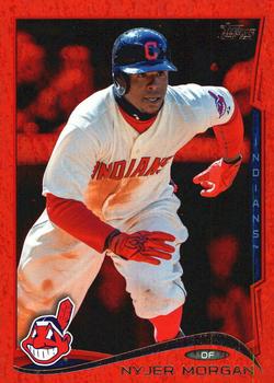 2014 Topps Update - Red Foil #US-115 Nyjer Morgan Front