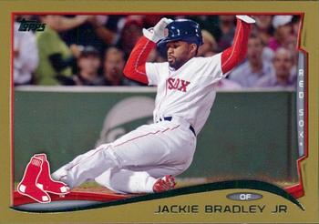 2014 Topps Update - Gold #US-110 Jackie Bradley Jr. Front