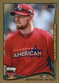 2014 Topps Update - Gold #US-222 Brandon Moss Front