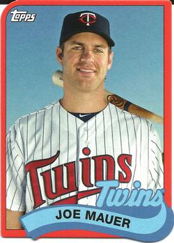 2014 Topps Update - 1989 Die Cut Minis #TM-JM Joe Mauer Front