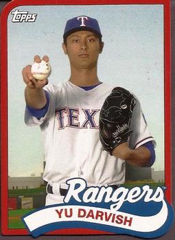 2014 Topps Update - 1989 Die Cut Minis #TM-YD Yu Darvish Front