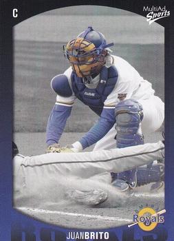 2003 MultiAd Omaha Royals #4 Juan Brito Front