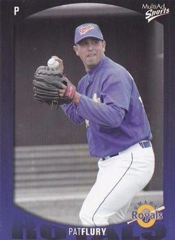 2003 MultiAd Omaha Royals #7 Pat Flury Front