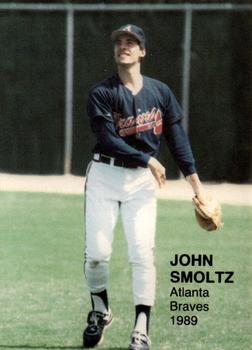 1989 Baseball's Hottest Rookies (unlicensed) #4 John Smoltz Front