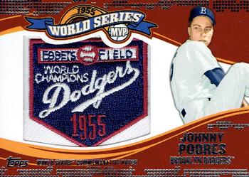 2014 Topps Update - World Series MVP Patches #WSP-JP Johnny Podres Front