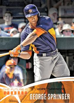 2014 Topps Update - The Future is Now #FN-GS1 George Springer Front