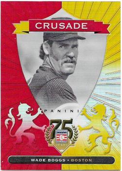 2014 Panini Hall of Fame 75th Year Anniversary - Crusades Red #88 Wade Boggs Front