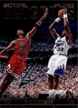 2014-15 Hoops - Matchups #20 Scottie Pippen / Karl Malone Front