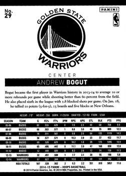 2014-15 Hoops - Artist's Proof #29 Andrew Bogut Back