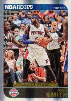 2014-15 Hoops - Artist's Proof #77 Josh Smith Front