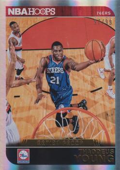 2014-15 Hoops - Artist's Proof #84 Thaddeus Young Front