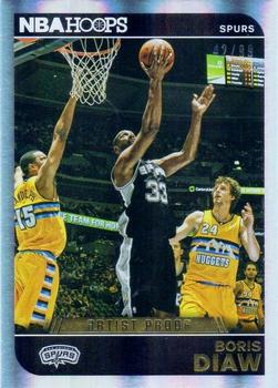 2014-15 Hoops - Artist's Proof #208 Boris Diaw Front