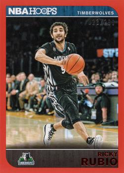 2014-15 Hoops - Red #170 Ricky Rubio Front