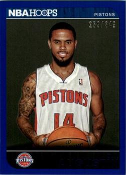 2014-15 Hoops - Blue #55 D.J. Augustin Front