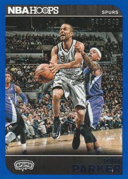 2014-15 Hoops - Blue #68 Tony Parker Front