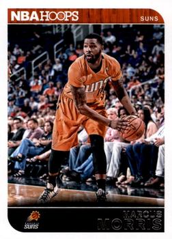 2014-15 Hoops - Red Back #16 Marcus Morris Front