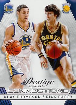 2014-15 Panini Prestige - Connections #11 Rick Barry / Klay Thompson Front