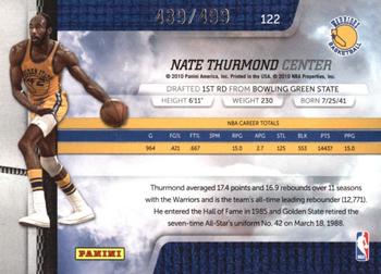 2009-10 Panini Absolute Memorabilia #122 Nate Thurmond  Back