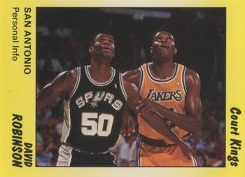 1990-91 Star Court Kings #80 David Robinson Front
