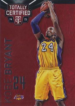 2014-15 Panini Totally Certified - Platinum Red #66a Kobe Bryant Front