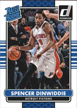 2014-15 Donruss #229 Spencer Dinwiddie Front